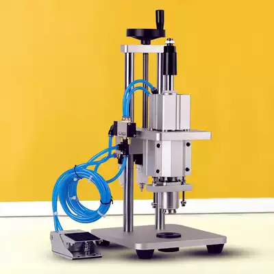 Pneumatic Xilin Bottle Presser Oral Liquid Sealing Machine Lapping Machine Capping Machine Pharmaceutical Aluminum Plastic Cover Capping Machine