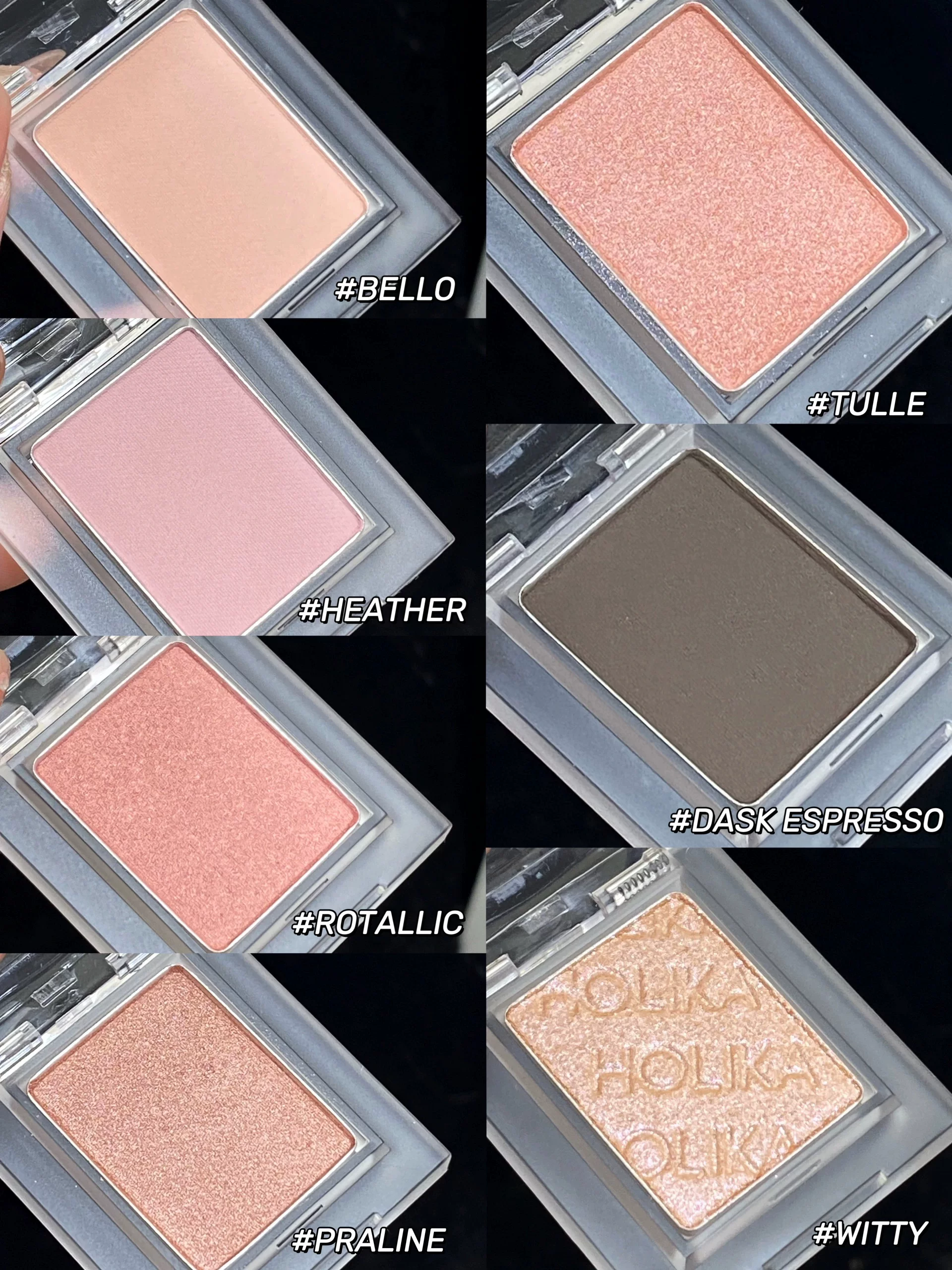 Корейский новый продукт Holika запутал Liliku однотонная 06softie жемчужина светлая Два выстрела01 лёжа шелкопряд розовый