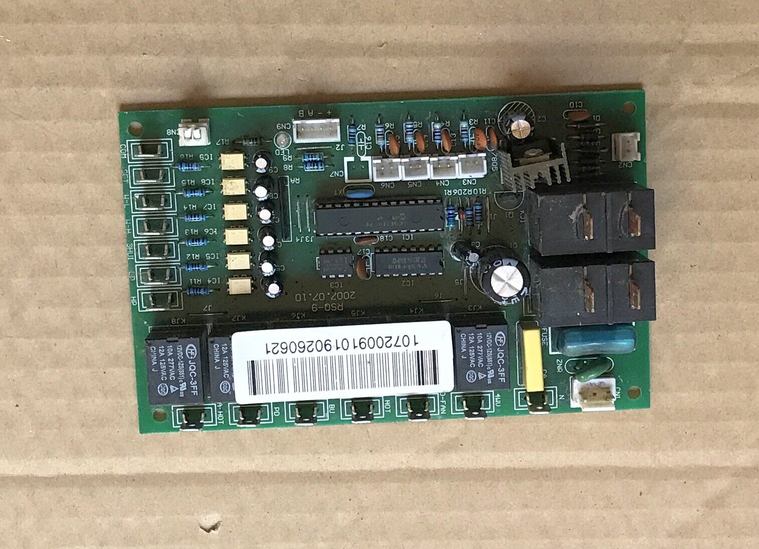Original York air conditioner computer control board motherboard RSQ-9