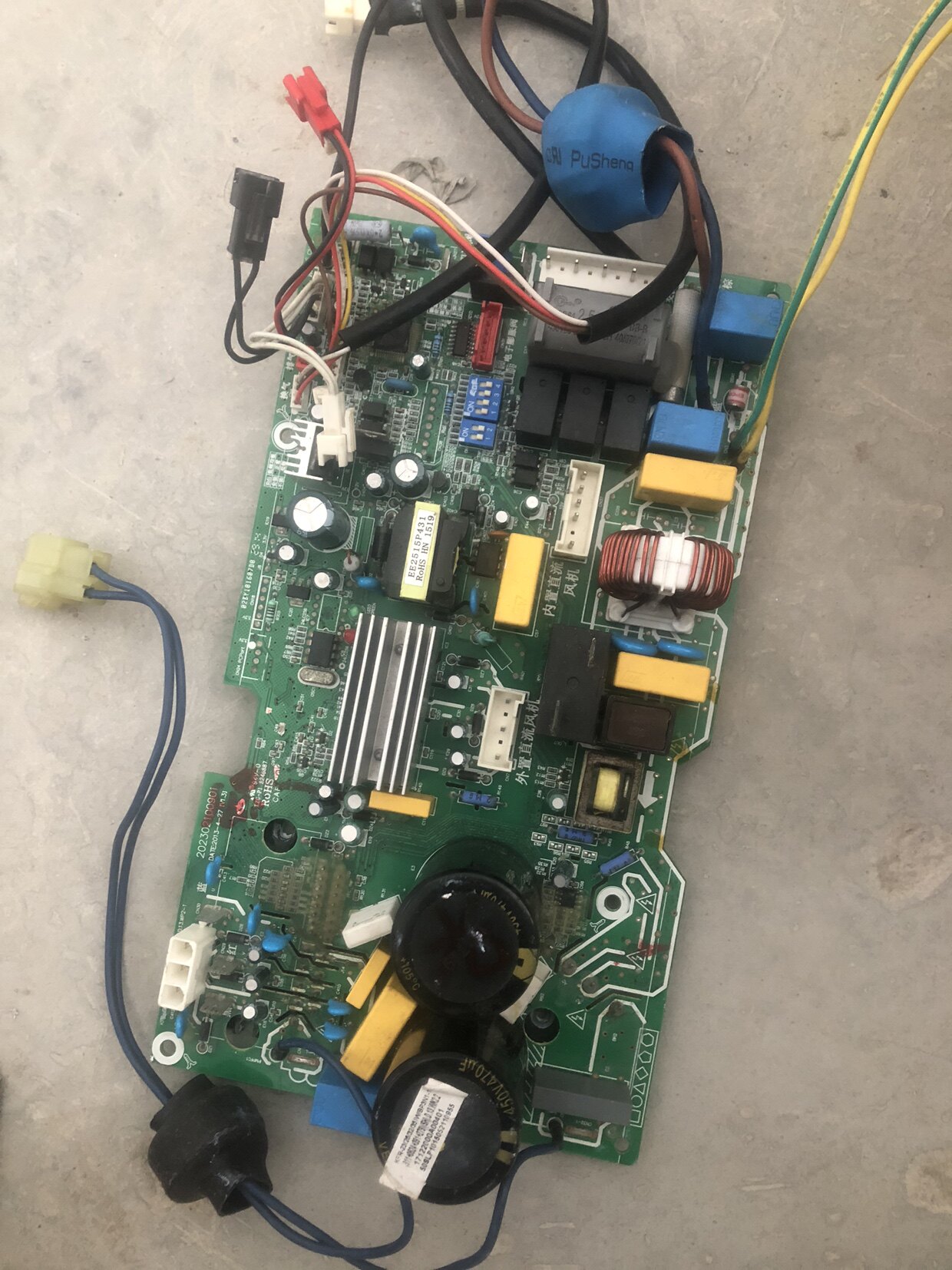 Midea inverter air conditioning board KFR-SHW BP3N1-180 motherboard 202302100901 disassembly test good