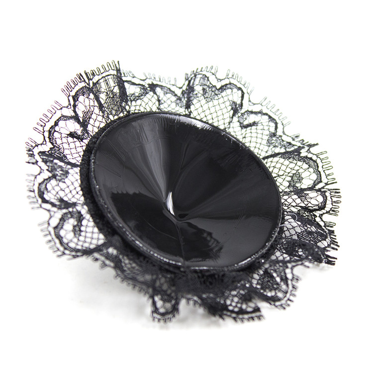 Silicone da cánh hoa chuỗi núm vú trong suốt rhinestone ngực dán ren trái tim tròn gạo dán phụ kiện dán ngực
