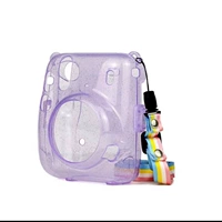 11 Прозрачная раковина фиолетовая вспышка порошка