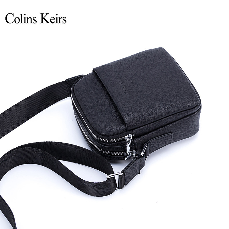 Colins Keiirs men's bag single shoulder bag men's bag headlining Bull Leather Genuine Leather Casual Little satchel satchel Summer