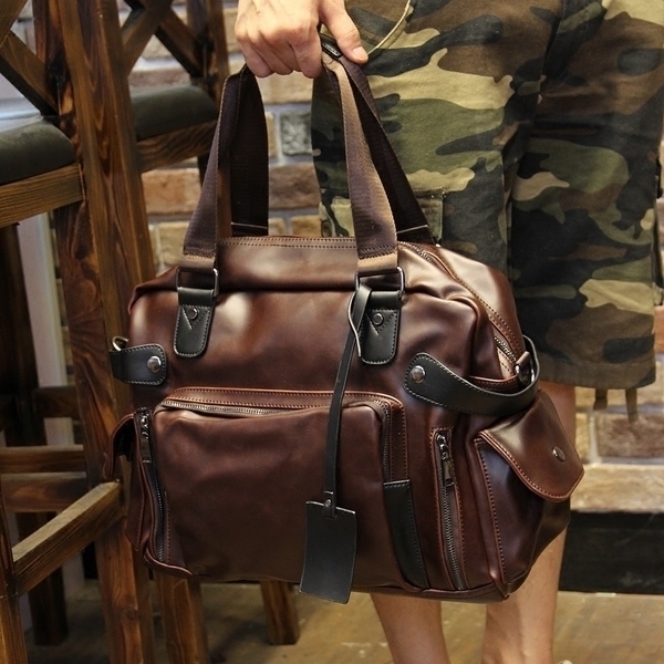 Genuine leather men's shoulder bag travel bag casual bag cross-body bag computer bag men's handbag business men's bag tide