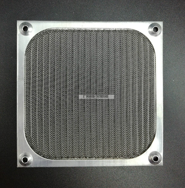 Mounting hole 82 5mm 9cm axial fan stainless steel metal protective net 90 aluminum net fan dust cover