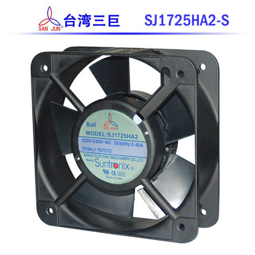 Taiwan's Sangi SJ1725HA2 SJ1725HA1 110V 380V 15 cm square axis cooling ventilator