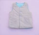 Áo vest cotton tinh khiết mùa đông tùy chỉnh thủ công áo vest trẻ em mẹ và con áo bảo vệ trái tim cha mẹ-con ba mảnh - Áo ghi lê