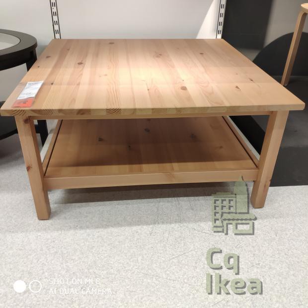 Trùng Khánh IKEA Hemnes bàn cà phê thông vuông một đồ nội thất bàn gỗ rắn đôi bên ít, mua trong nước - Bàn trà bàn trà kính cường lực