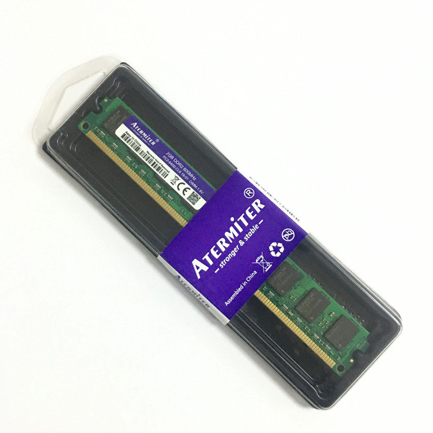 Original Atermiter 2GB DDR2 PC2-6400 800MHz desktop computer memory fully compatible