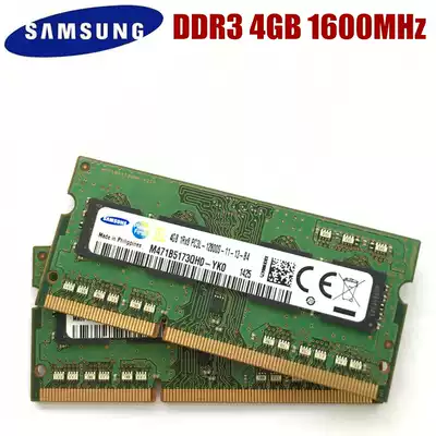 Samsung original DDR3L 4GB 1RX8 PC3L 12800S 1600MHz 1 35V laptop memory