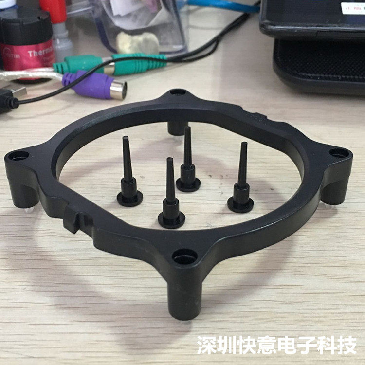 X58 1366 X79 2011 heat dissipation bracket motherboard bracket fan bracket apply overclocking three green birds 3