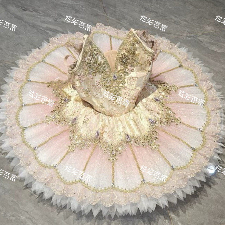 Детская профессиональная балетная юбка, женский сценический костюм, пачка "Лебединое озеро", газовая юбка-пачка, сценический костюм "спящая красавица", сценический костюм для выступлений