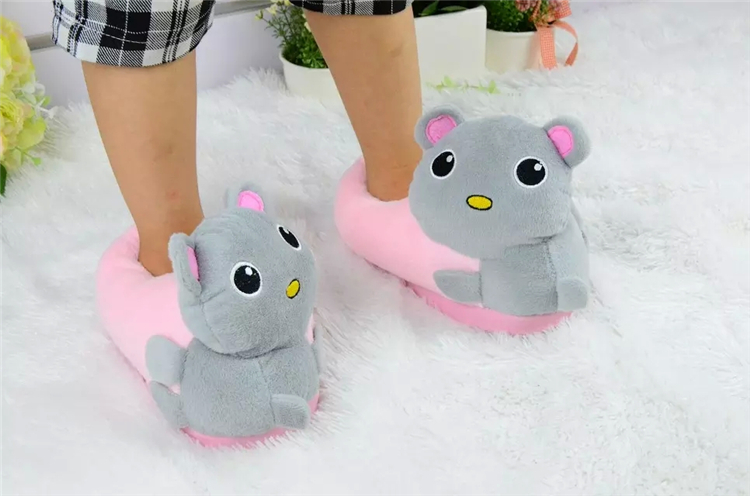 Chaussons enfants en suède pour hiver - semelle caoutchouc - Ref 1015129 Image 26