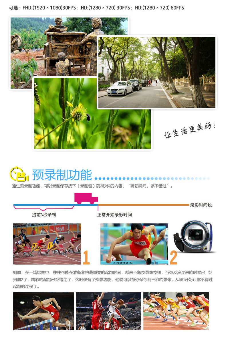 Camera cưới kỹ thuật số RICH / Lai Cai HD-A90 HD Home Travel DV Camera Zoom quang học 10 lần