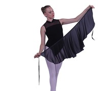  Adult childrens ballet dance gauze skirt gymnastics suit Teacher Gauze skirt Chinese dance practice examination small apron