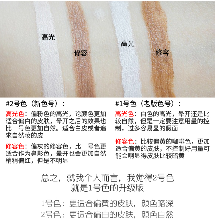 Hàn Quốc chính hãng Etude House đôi đầu sửa chữa công suất 101 sửa chữa công suất cao bóng tối mũi bóng cao thanh ánh sáng phấn bắt sáng mac