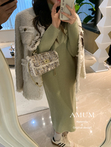 ◆AMUM Maternity Wear◆Manhattan New Year~Woven quilted small fragrant style and cute temperament loose short jacket