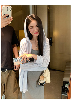 ◆AMUM孕妇装◆孕妈穿搭~不显怀复古压褶洋气夏装宽松吊带连衣裙 — 8