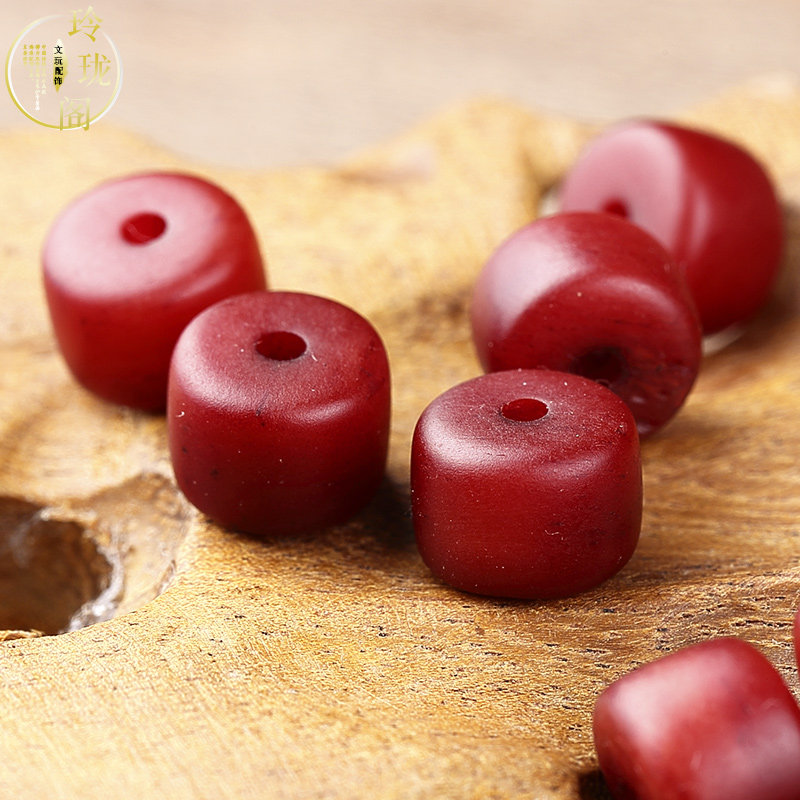 Full Blood Camel Bone Buddha Beads Hand Strings Alpaca Qin Blood Foe Beads Hand Alpaca Concealed Bucket Beads Blood Pearl Loose Beads Accessories