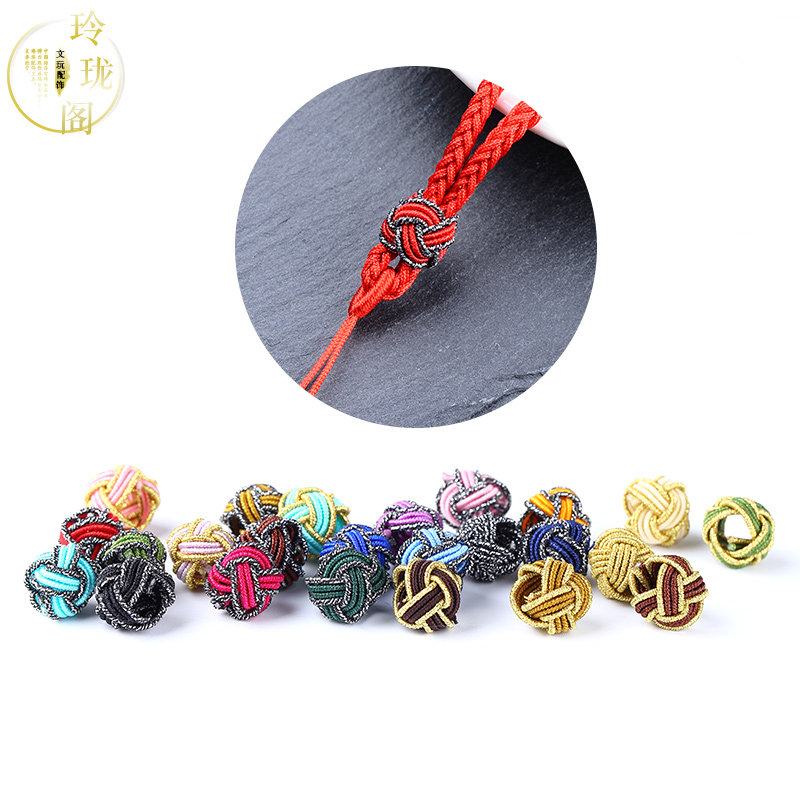 Handmade DIY braided bracelet handmade woven rope accessories Chinese knots hand made material pineapple knots pineapple buckle