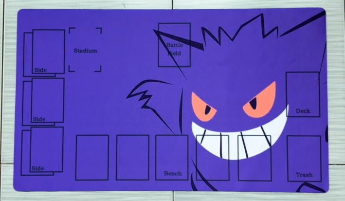 (Wing Tour Card) PTCG Card cushion pad Geng Ghost 600x350x1 5 DIY