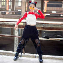 61 Children Act Out New Hip-hop Street Dance Suit Girl Jazz Dance Dress Foreign Air Walk Show Boomer Models