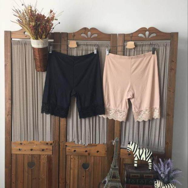 Ice Silk anti-walking light anti-wear legs do not wear the elastic large size sizes Safety Four corners pants waist circumference 2 feet 4-3 ruler 8