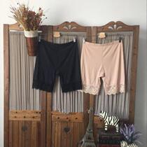 Ice silk anti-walking light anti-grinding legs do not grind the elastic extra-large code Safe four-corner pants waist circumference 2 feet 4-3 ruler 8