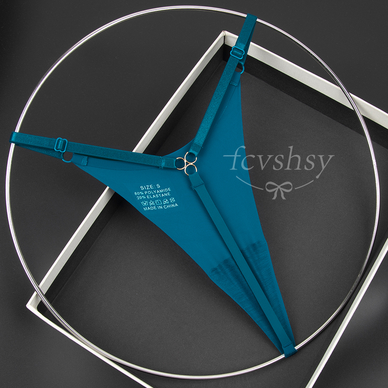 Adjustable Belt Thong Seamless Ice Silk Underwear Women's Quick-Drying Low-Waist Sexy Single-Strap Thong Adjustable Belt Thong Seamless Ice Silk Underwear Women's Quick-Drying Low-Waist Sexy Single-Strap Thong