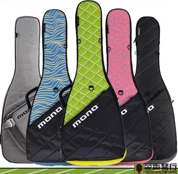 Genuine Mono M80 Shockproof, Waterproof, Tear-Resistant Classical Acoustic Guitar Bag, Electric Guitar Bag, Bass Bag, Jazz Bag