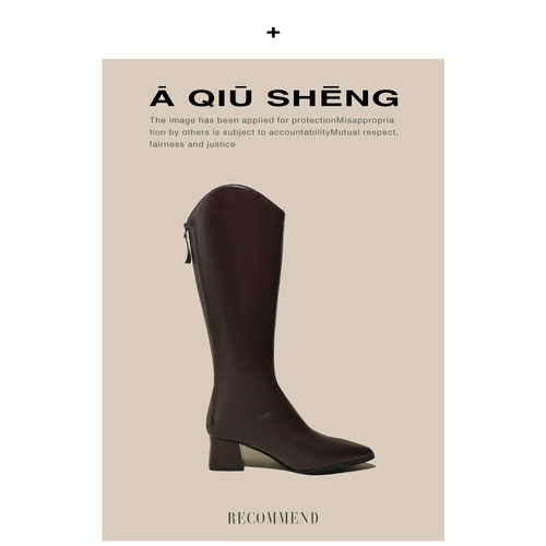 Ботинки, демисезонные высокие высокие сапоги с заостренным носом, городской стиль