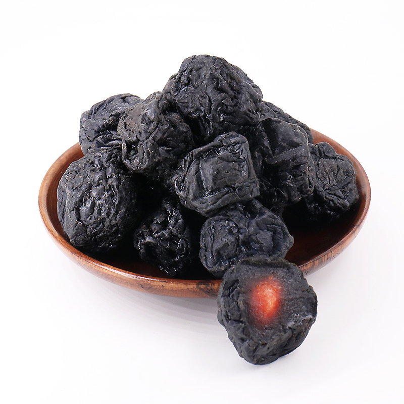 Super Tianshan sour plum dried plum 500g bagged specialty big Ebony plum plum dried childhood nostalgic snacks plum bulk