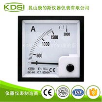 Manufacturer supply kdsi mean needle current meter BE-80 AC1500 5A double overload AC current meter head