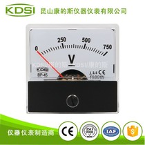 Manufacturer supply dust-proof machinery electric voltmeter finger-type DC measuring meter BP-45 DC10V 750V