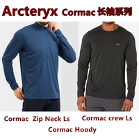 Spot Arcteryx Amazing Bird Cormac Zip /Crew Ls Ls Long -sleeved Speed ​​Dry T -Fork 29124/26840