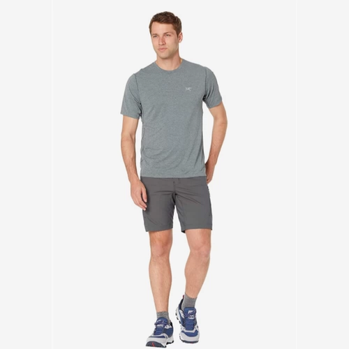 Spot Arcteryx Cormac, мужчины птицы, быстро -судящие в короткометражных спортивных T -Fork 26841/x6704