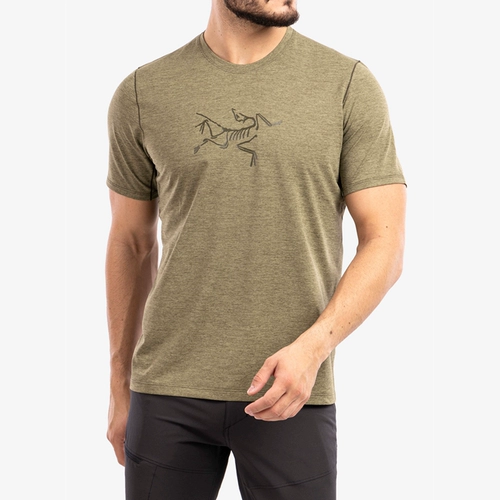 Spot Arcteryx Cormac, мужчины птицы, быстро -судящие в короткометражных спортивных T -Fork 26841/x6704