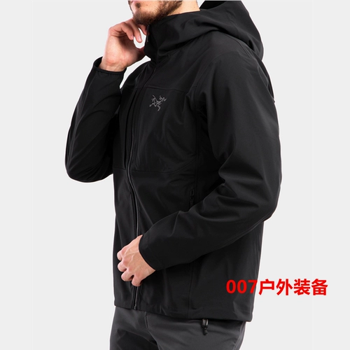 Arcteryx Gamma Mx Hoody Outdoor Windspressper Spelt Kooded goodt x000006375