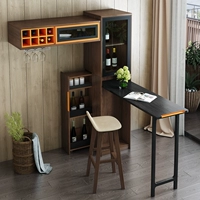Hiện đại gấp nhà thanh bảng phân vùng tủ rượu kính viễn vọng tủ phân vùng tủ nội thất phòng khách - Bàn / Bàn bàn trà gỗ tự nhiên