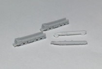Spot]1:700 Yue Gao model YM19005 China Dongfeng 21C type D medium-range ballistic missile launch vehicle