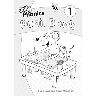 Original paperback Jolly Phonics Pupil Book 1: in Precursive Letters (British English edition) children 's English enlightenment import book