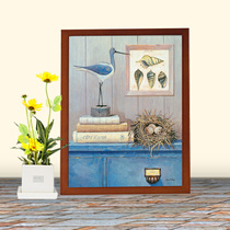 Solid wood photo frame wall hanging 16 inch 14 18 20 24 inch 4K8K puzzle poster frame image creative simplicity