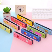 Cùng một triển lãm 16 lỗ đôi hàng trẻ em đồ chơi kèn Harmonica dành cho người mới bắt đầu - Đồ chơi nhạc cụ cho trẻ em đàn em bé