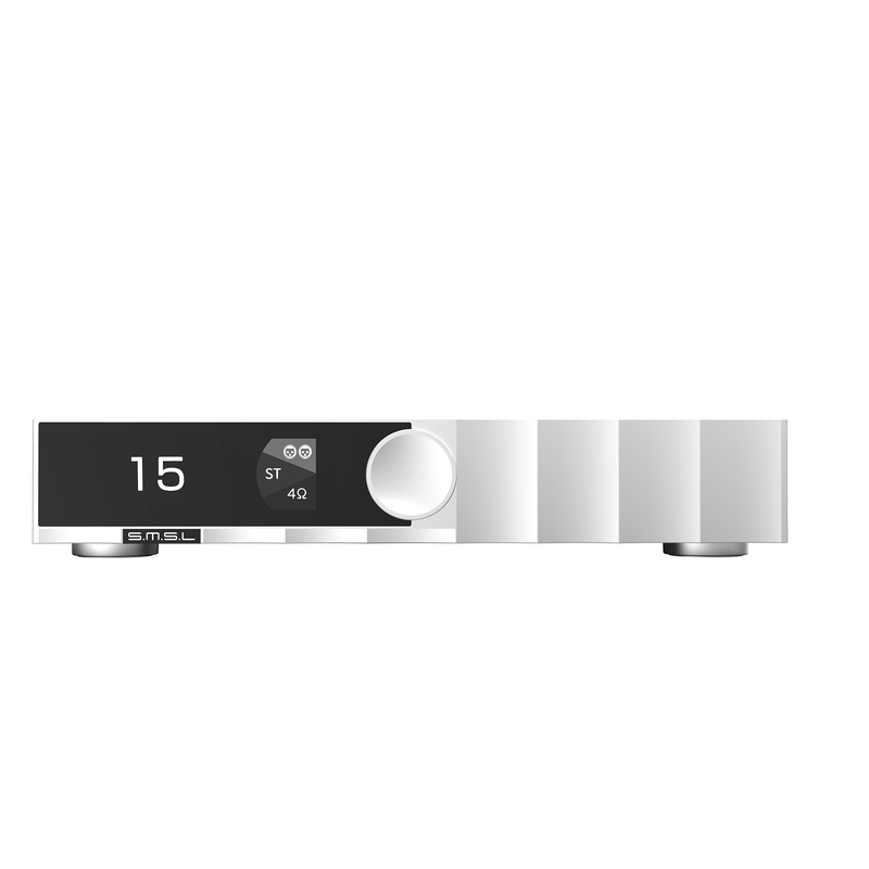 New Product Smsl Shuangmu Sanlin Pa400 Gallium Nitride Ultra-High-Power Stereo Amplifier 250W*2 Power Amplifier
