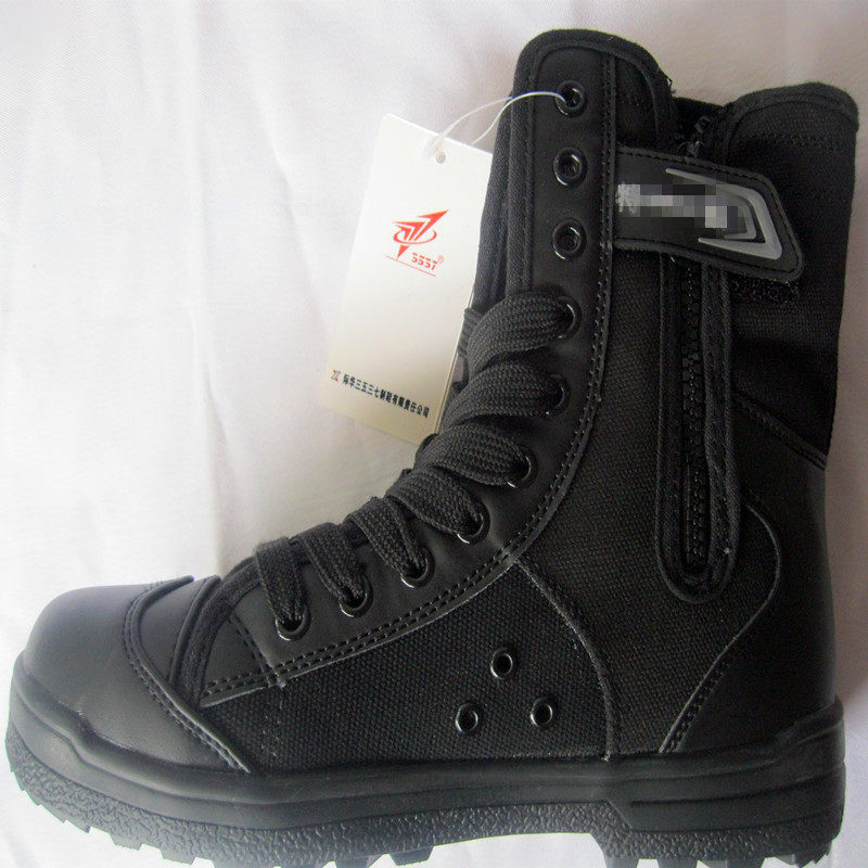 Boots militaires en toile - Ref 1402592 Image 12