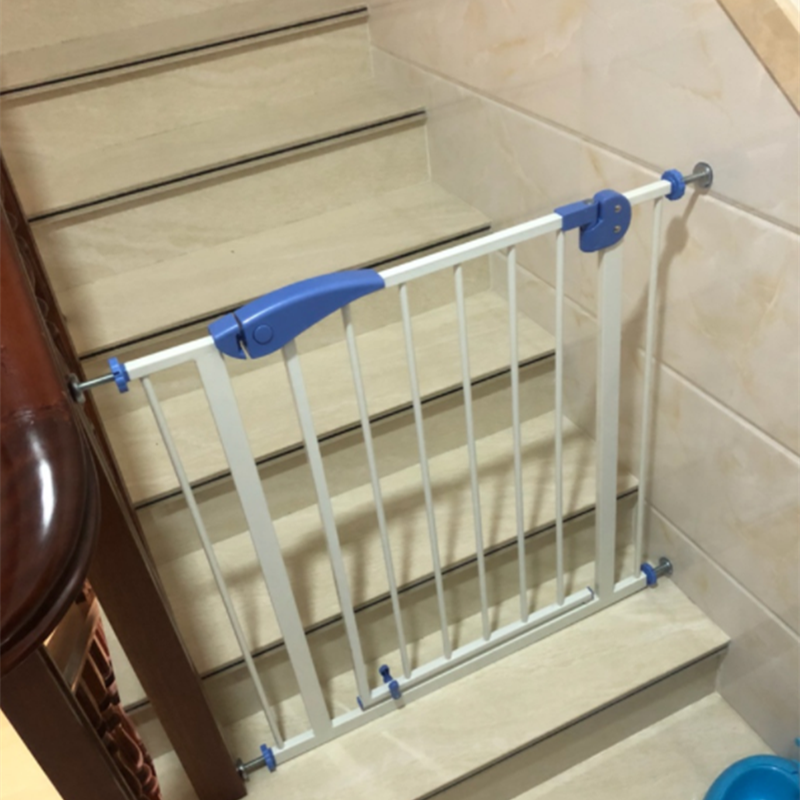 Flaw Free Punch Children Stairs Protection Door Bar Pet Fence Baby Safe Balcony Isolation Protection Door Bar