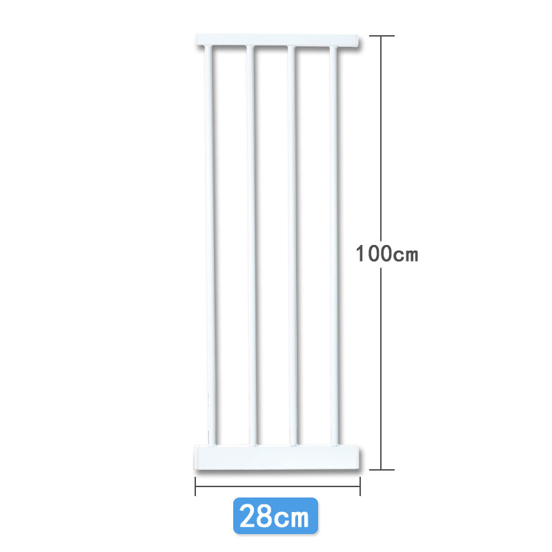 Add 1 meter high 28cm free door guardrail extension of staircase safety bar width