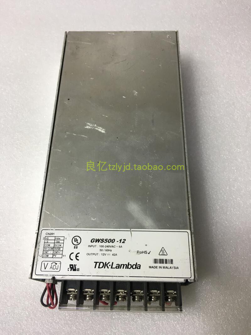 Original disassembly machine TDK-Lambda GWS-500-12 power supply 12V42A