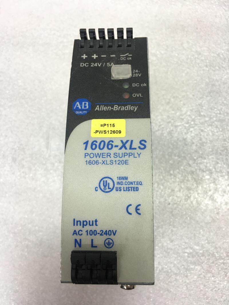 Original disassembly Allen-Bradley Rockwell Power Supply AB 1606-xls120e Power Supply 24V5A