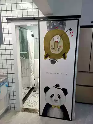 American barn door top rail side rail hardware accessories hoisting door accessories